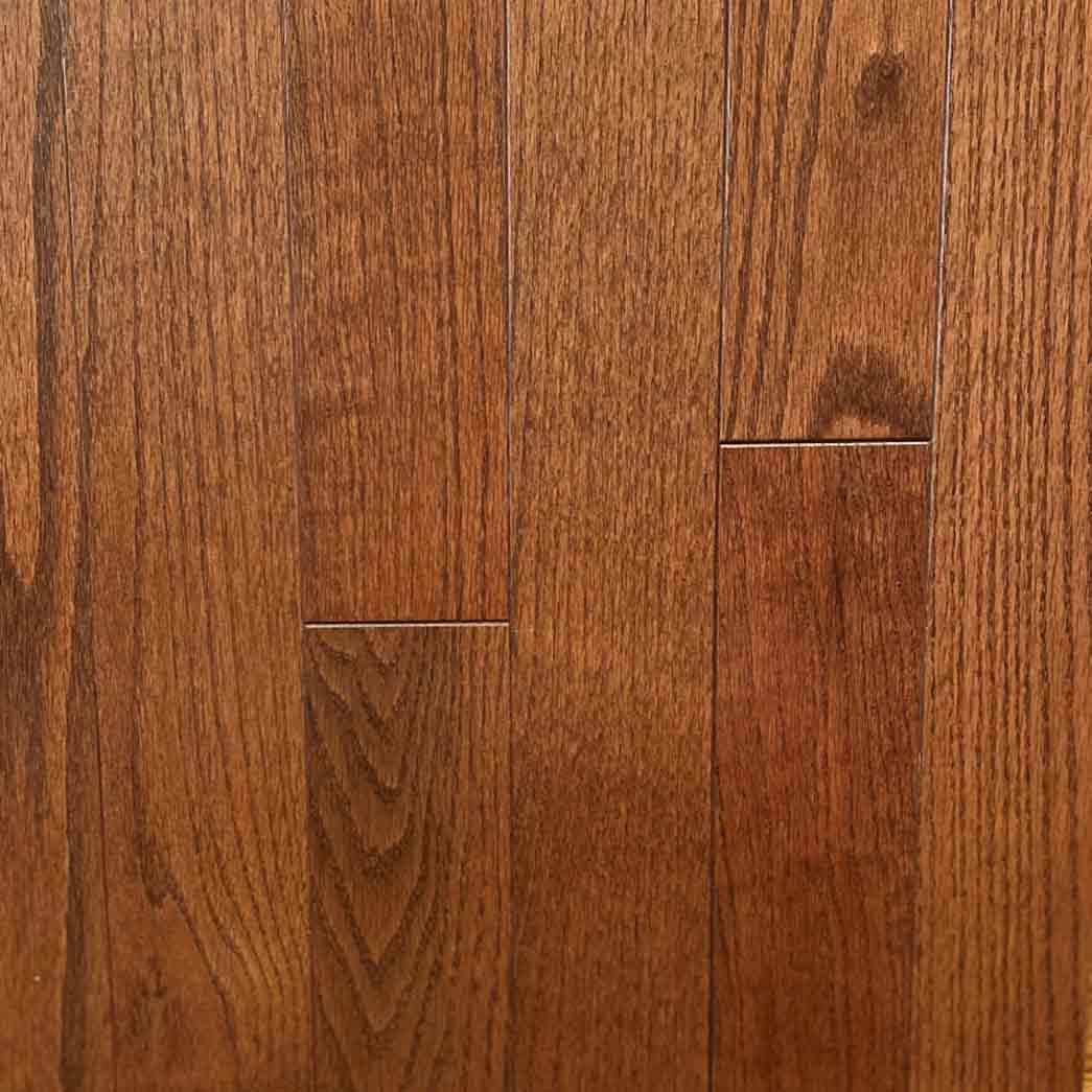 Beasley Flooring Tennessee Ridge Oak 3.25 Solid Hardwood Saddle