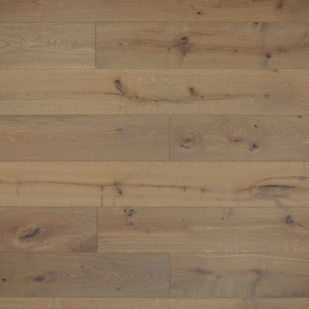 Xulon Outerbanks Tranquil Shores 9/16" European White Oak 7.5" Wirebrushed Hardwood Flooring