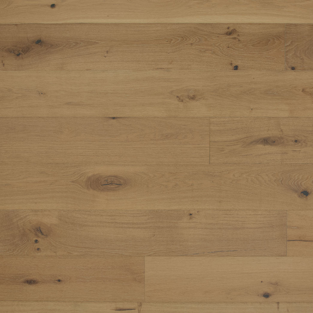 Xulon Outerbanks Summer Bliss 9/16" European White Oak 7.5" Wirebrushed Hardwood Flooring