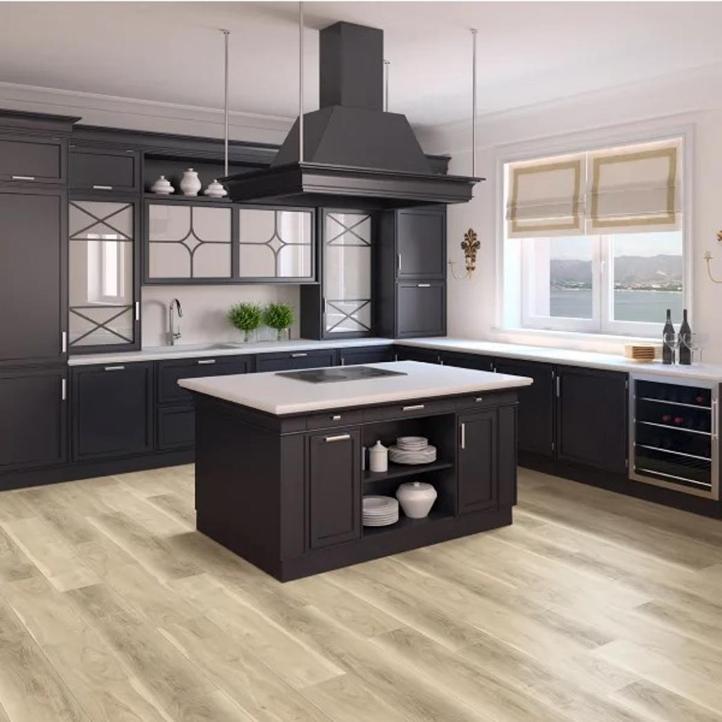 Titan Surfaces LVP Genesis Farmhouse Hickory 7005 room