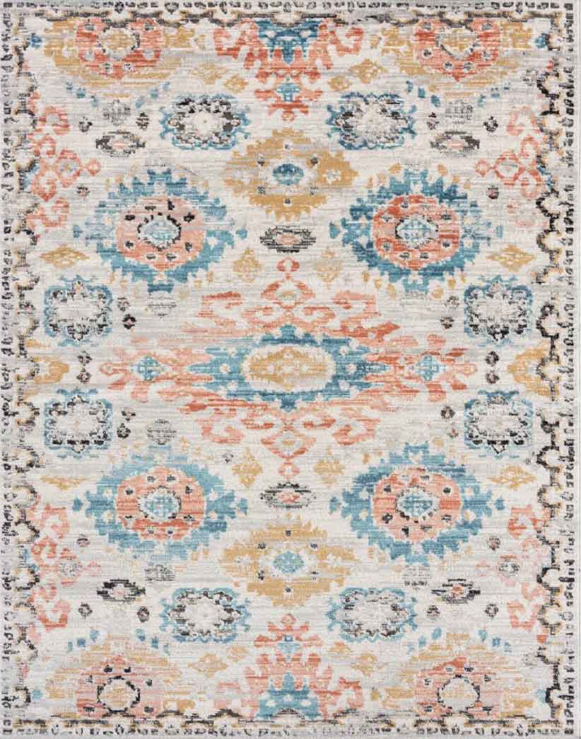 Tyse Area Rugs Anabel Aqua ANB1106