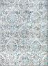 Tyse Area Rugs Antik Blue ANT2011