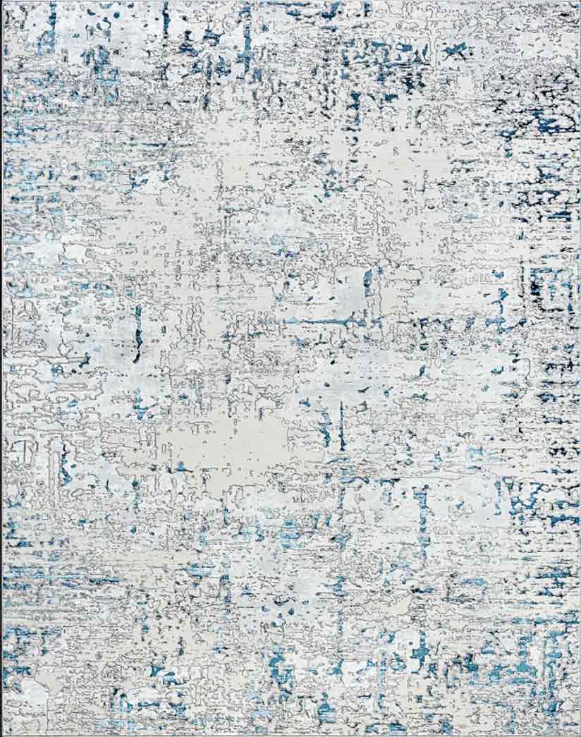 Tyse Area Rugs Antik Blue ANT2013