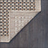 Tyse Area Rugs Denver Beige DEN1003 backing