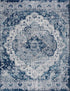 Tyse Area Rugs Diamond Blue DIA1301