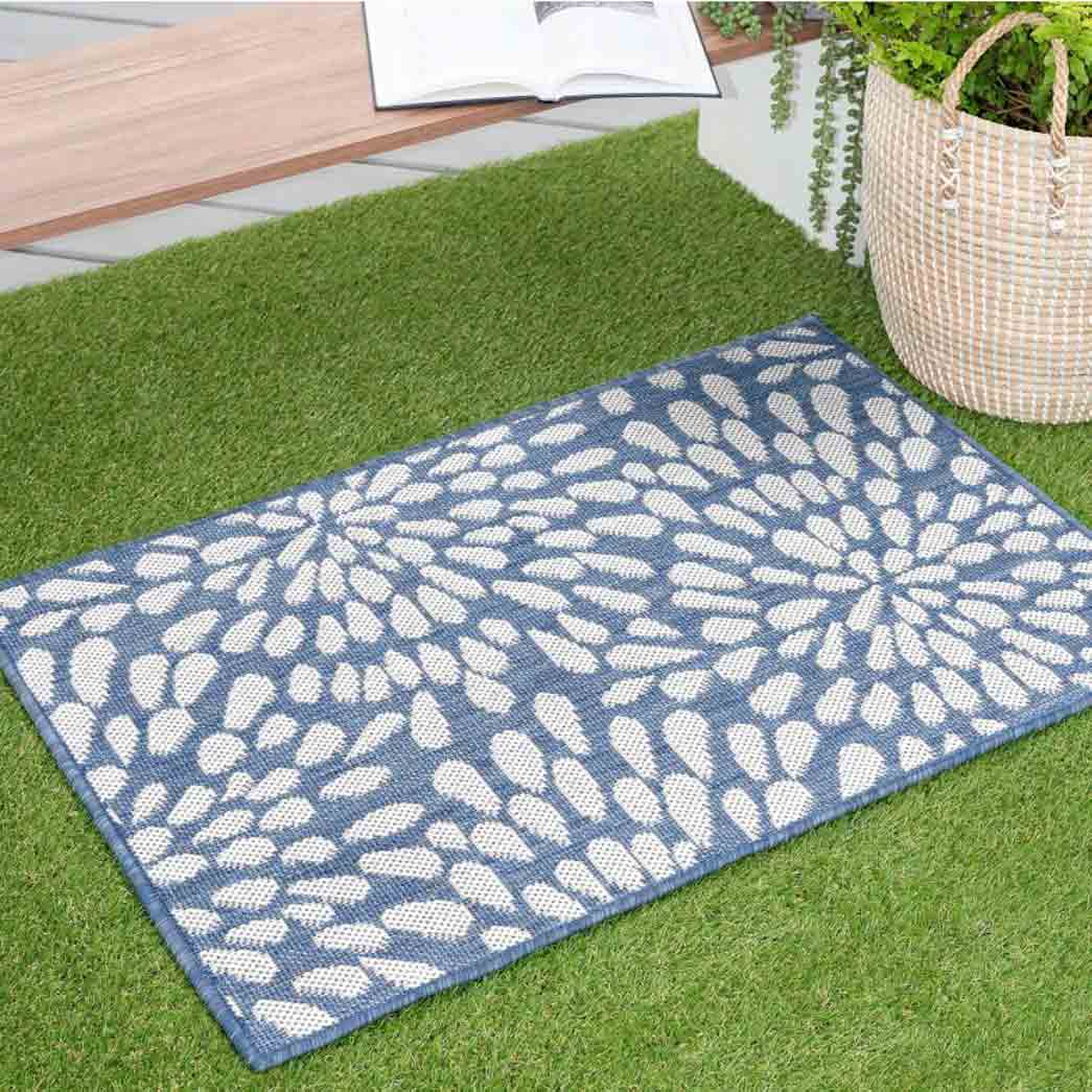 Tyse Area Rugs Eco 2'x3' Blue ECO1902