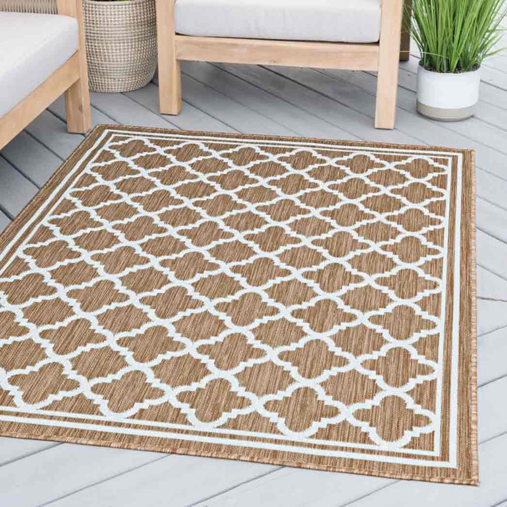 Tyse Area Rugs Eco 4'x5'3" Gold ECO1303