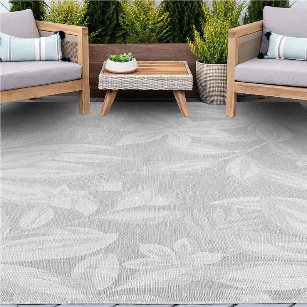 Tyse Area Rugs Eco 4'x5'3" Gray ECO1704