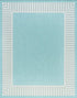 Tyse Area Rugs Eco Aqua ECO1106