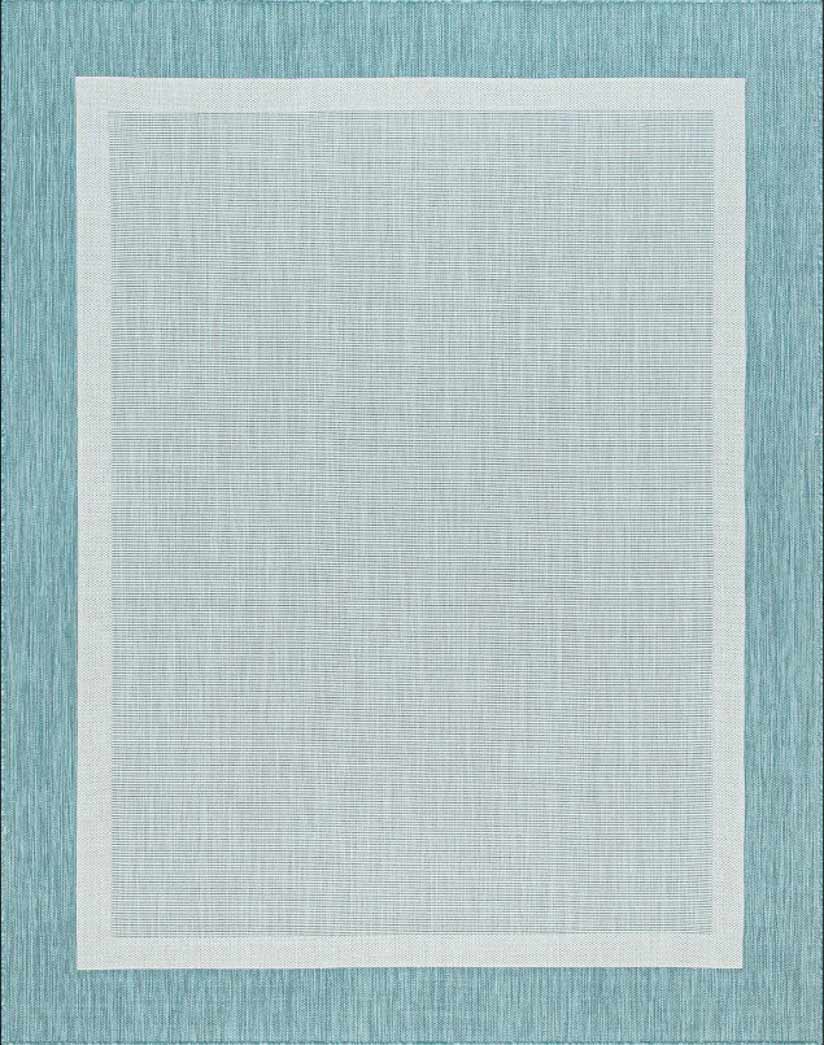 Tyse Area Rugs Eco Aqua ECO1206