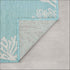 Tyse Area Rugs Eco Aqua ECO1506 backing