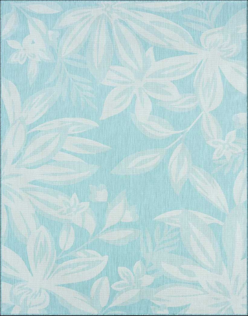 Tyse Area Rugs Eco Aqua ECO1706