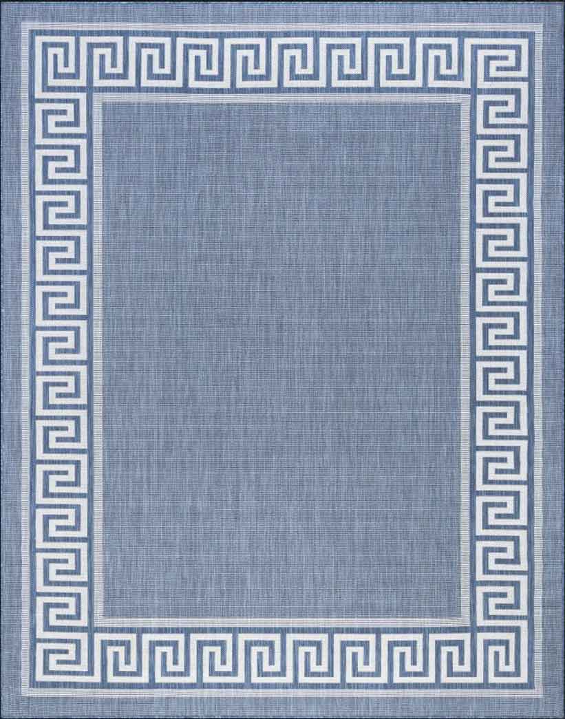 Tyse Area Rugs Eco Blue ECO1002