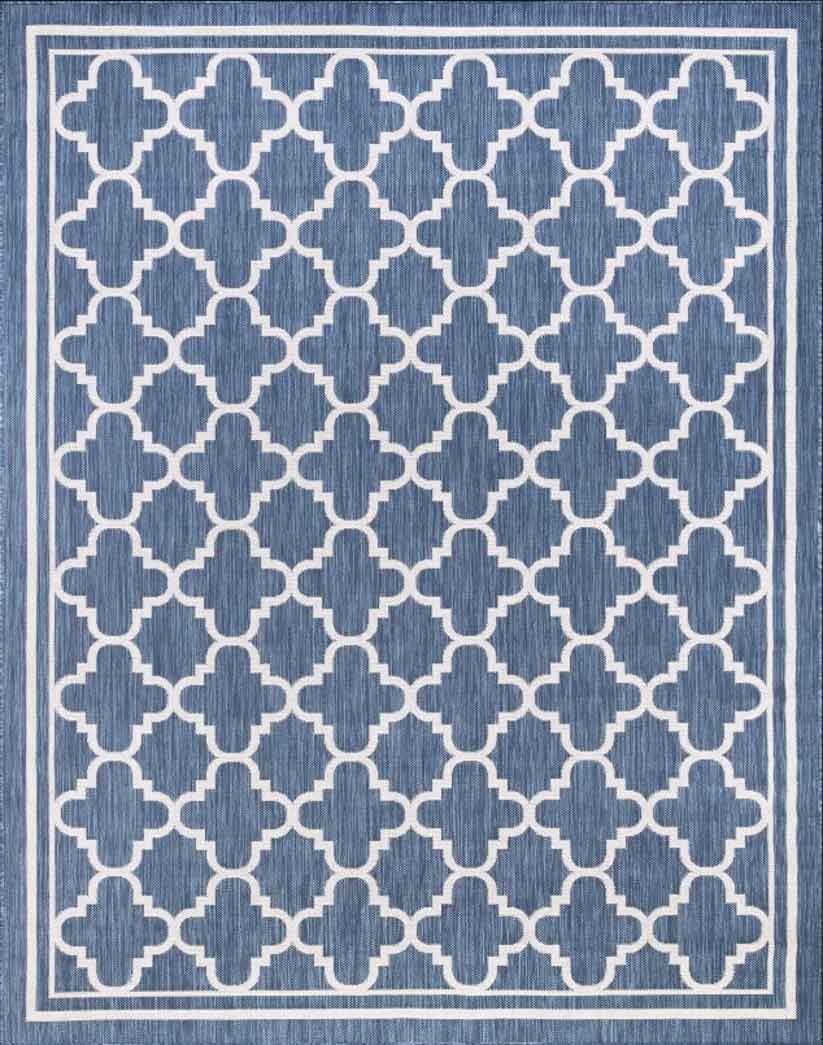 Tyse Area Rugs Eco Blue ECO1302