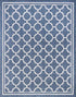 Tyse Area Rugs Eco Blue ECO1302