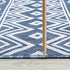 Tyse Area Rugs Eco Blue ECO2006 thick pic