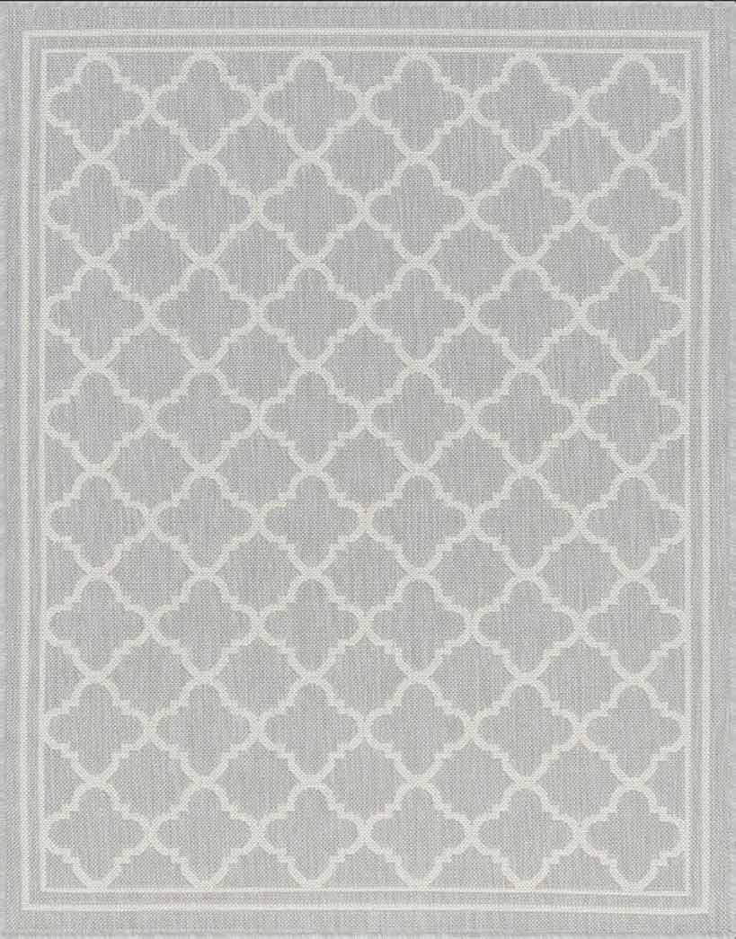 Tyse Area Rugs Eco Gray ECO1304