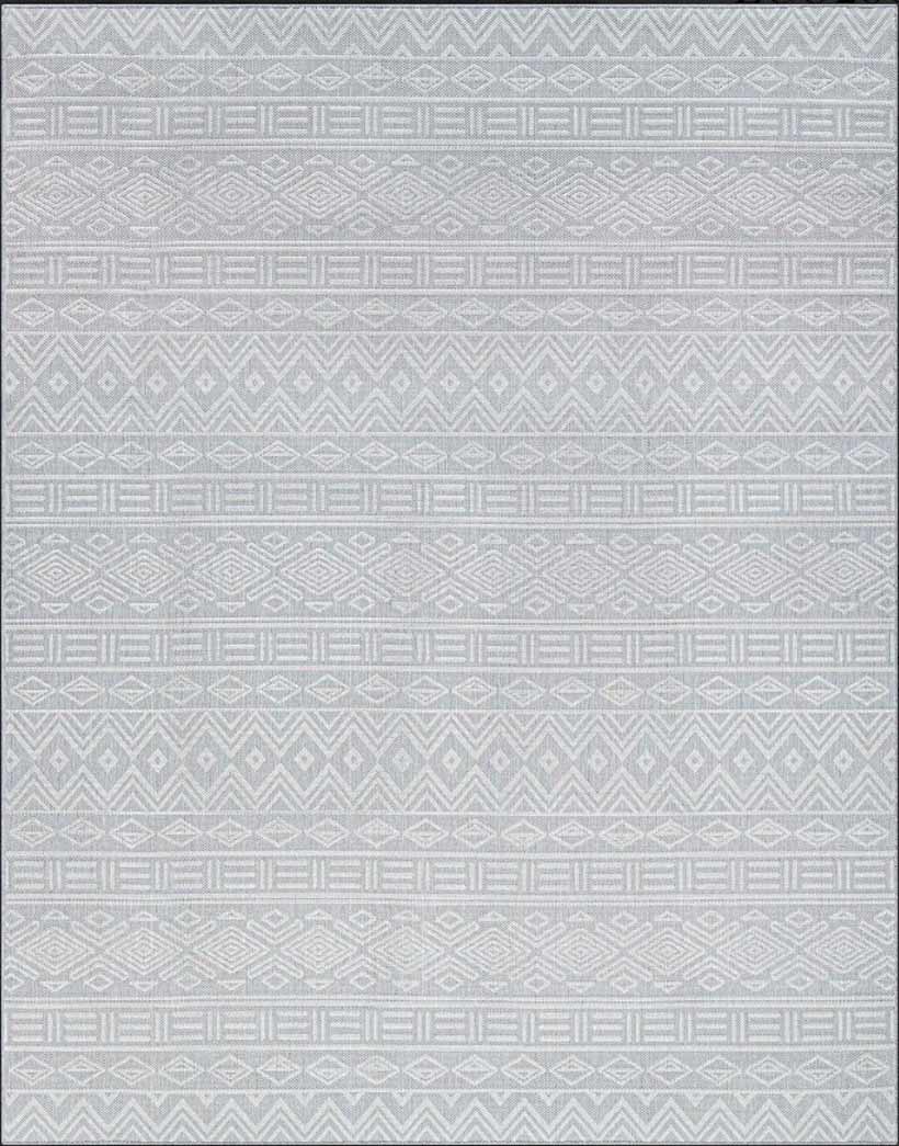 Tyse Area Rugs Eco Gray ECO2009