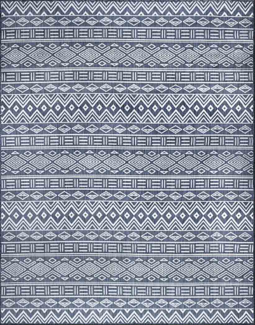 Tyse Area Rugs Eco Navy ECO2007