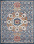 Tyse Area Rugs Garden Navy GRD6207