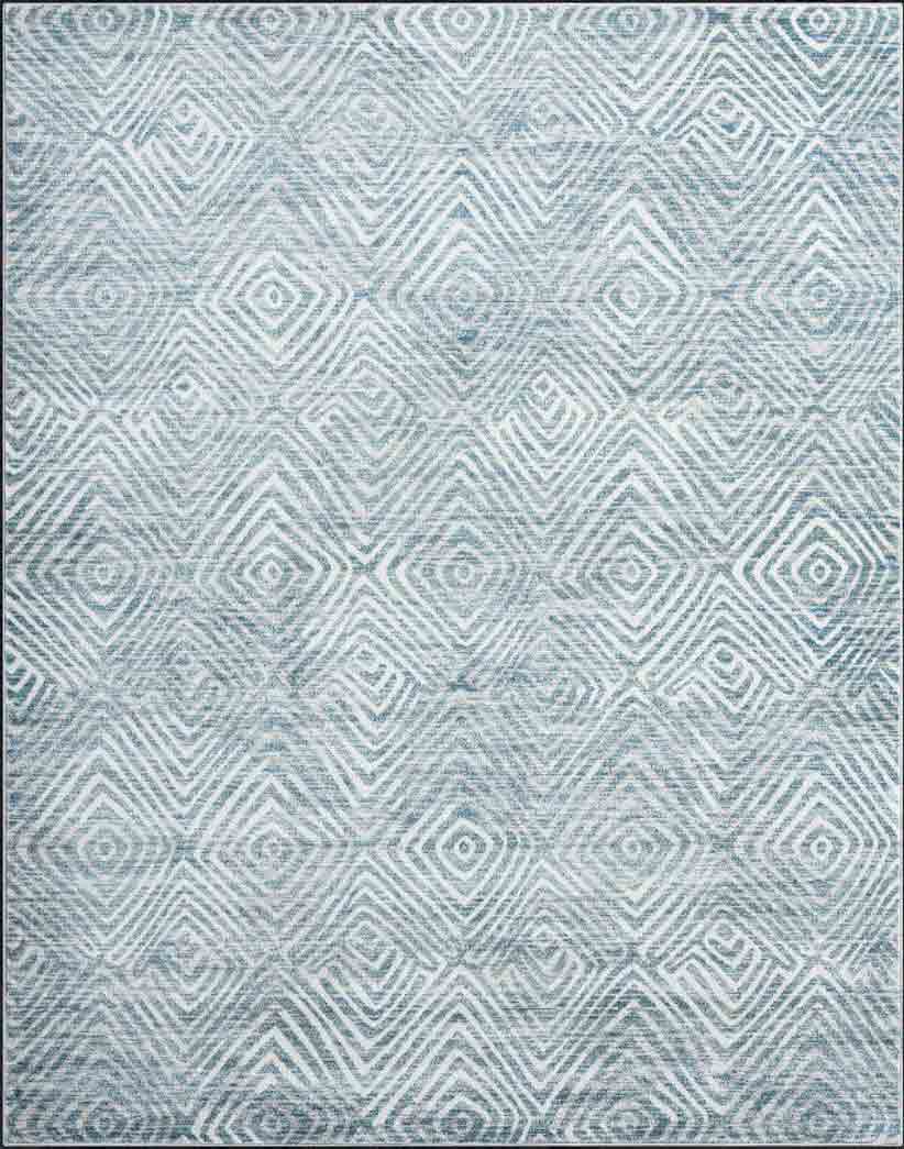 Tyse Area Rugs Garden Navy GRD6707