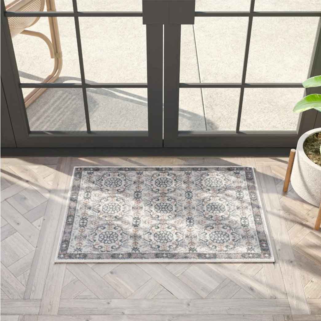 Tyse Area Rugs Hampton 2'x3' Cream HMP3817