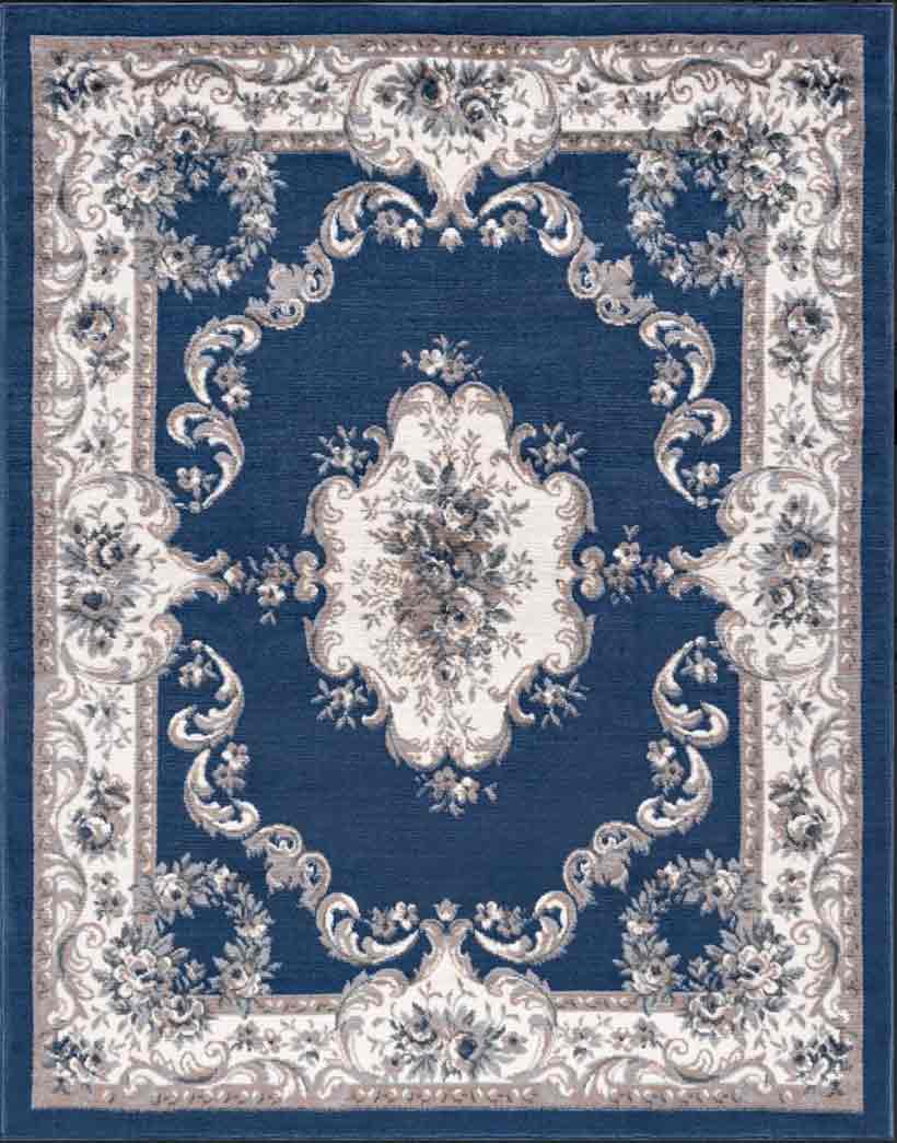 Tyse Area Rugs Hampton Navy HMP3907