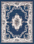 Tyse Area Rugs Hampton Navy HMP3907