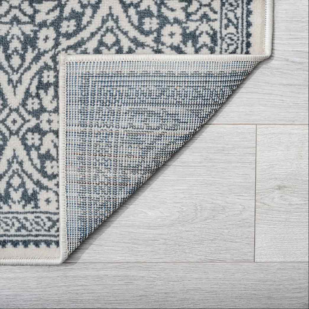 Tyse Area Rugs Madison Gray MDN4009 backing