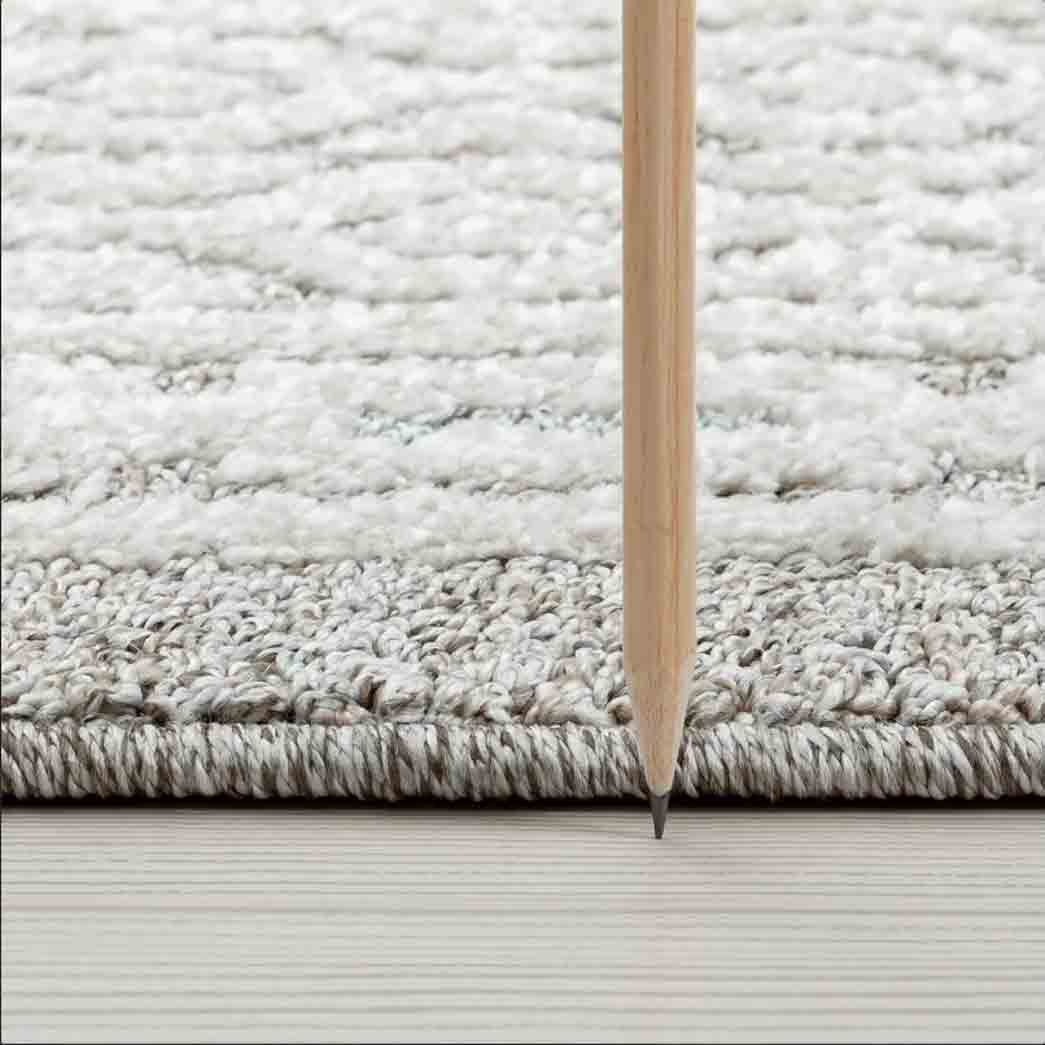 Tyse Area Rugs Monaco Beige MNC1008 thick pic