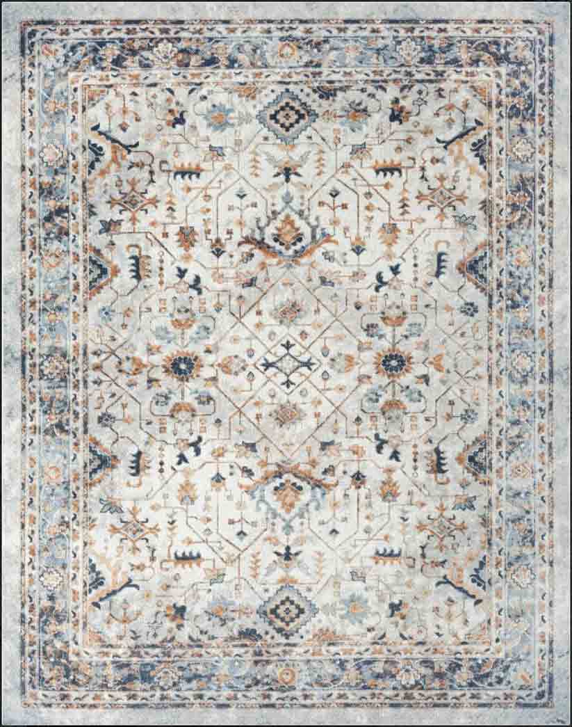 Tyse Area Rugs Palazzo Cream PLZ2517