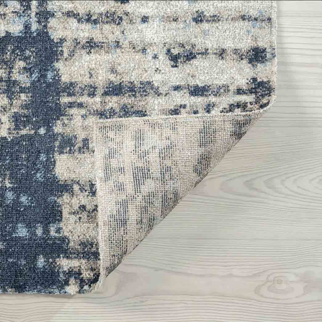 Tyse Area Rugs Palazzo Navy PLZ2717 backing