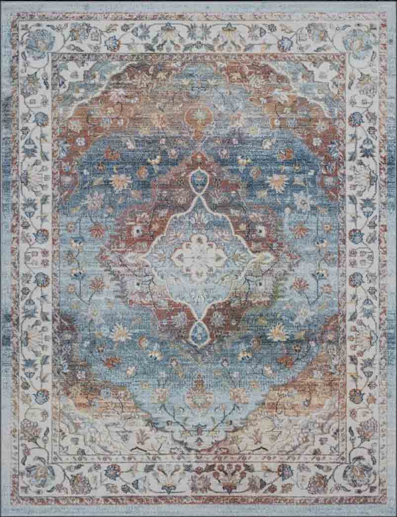 Tyse Area Rugs Reina Cream REI1501