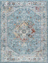 Tyse Area Rugs Wakefield Gray Blue WFL4161