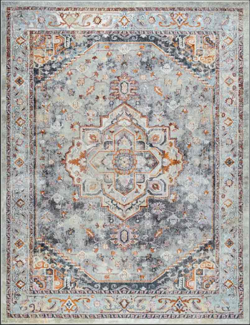 Tyse Area Rugs Wakefield Gray WFL4109