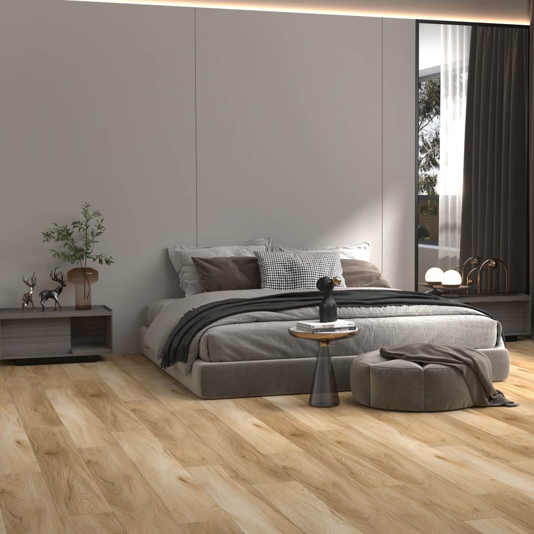 Xulon Flooring Mountaineer XF12M Rushmore EIR Painted Bevel Room Scene