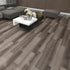 Xulon Flooring Waterford XF05WA Charcoal 8mm 20mil WPC EIR Painted Bevel Vinyl Plank Room Scene