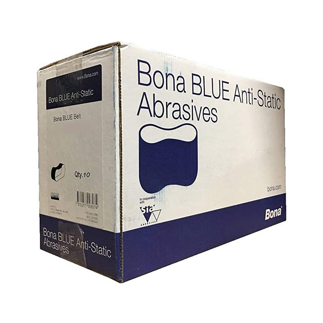 Bona BLUE Anti-Static Sanding Belts Abrasive 8