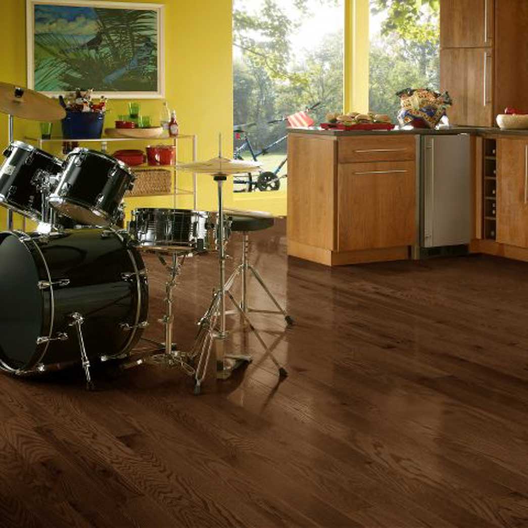 Bruce Dundee CB4277 Mocha Red Oak 4”