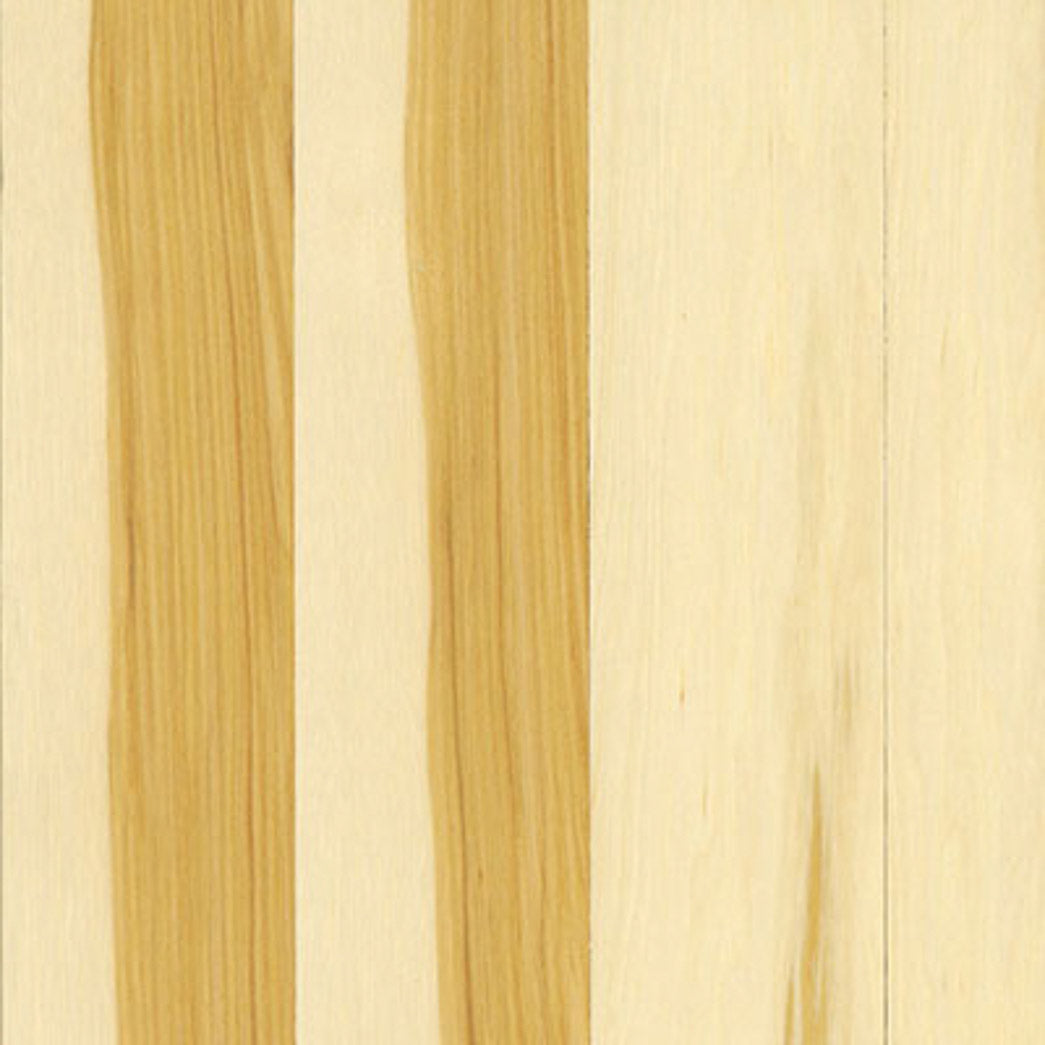 Unfinished Hickory Classic 2 1/4" Wide 3/4" thick Strip Solid Hardwood Xulon Flooring