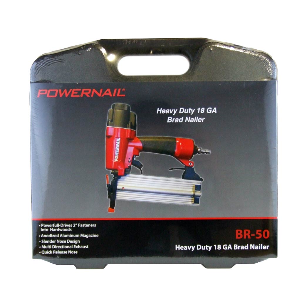 Powernail Model BR-50 Pneumatic Brad Nailer 18 GA.