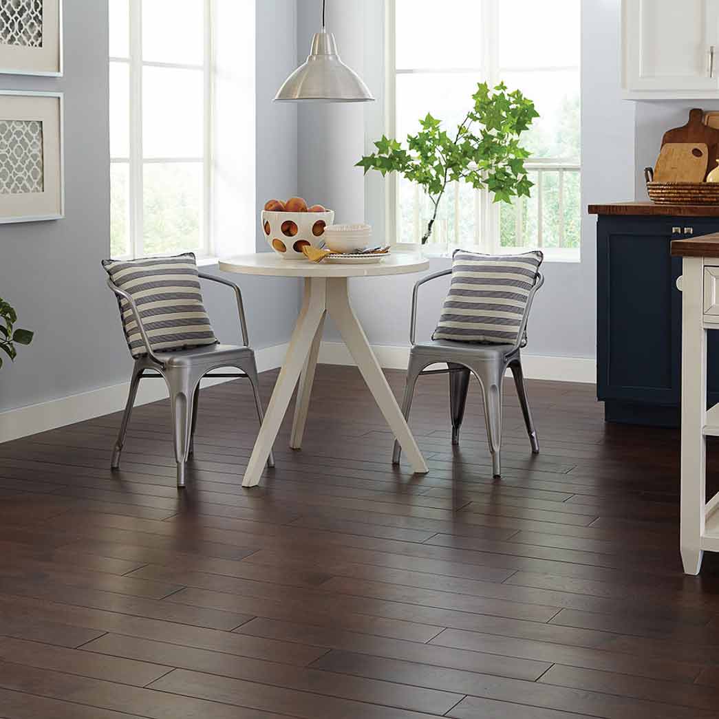 Espresso 21537 Mullican Nature Engineered 5" Wide Hickory 1/2" Thick Hardwood Flooring