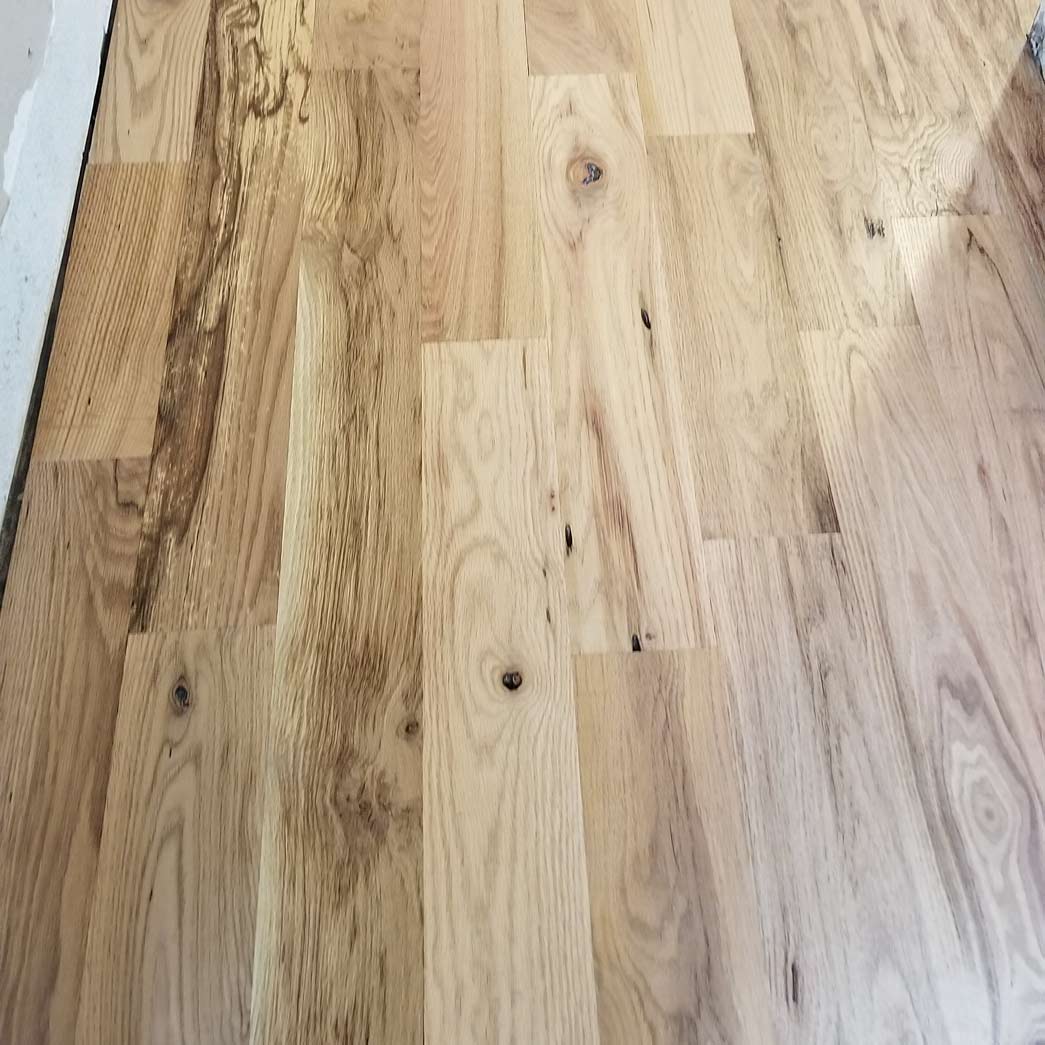 Unfinished Red Oak #3 - 8" Solid Hardwood Flooring