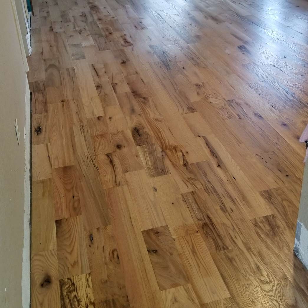 Unfinished Red Oak #3 - 4" Solid Hardwood Flooring